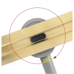 Трап душевой Rea Neox Slim Pro Matt Gold